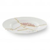 Обеденная тарелка 27,5 см., Seletti, 09611 Kintsugi n'1 Dinner Plate d.27