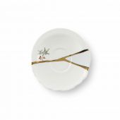 Кофейная пара 70 мл., Seletti, 09642 Kintsugi n'2 Coffee cup with saucer
