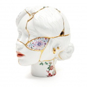 Ваза Seletti, 09946_SHE Kintsugi Heads SHE