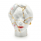 Ваза Seletti, 09946_SHE Kintsugi Heads SHE