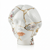 Ваза Seletti, 09946_SHE Kintsugi Heads SHE