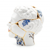 Ваза Seletti, 09947_HIM Kintsugi Heads HIM