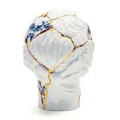 Ваза Seletti, 09947_HIM Kintsugi Heads HIM